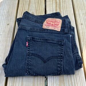 Levi’s 514 - Black Denim Jeans Straight Leg 36x30